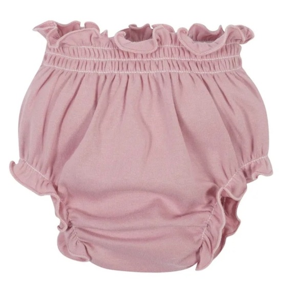 Baby girl clothes bundle of 6 - new! - onesies - headband bows - diaper covers - Picture 7 of 8